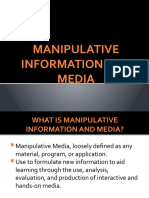 Manipulative Information and Media