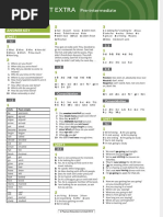 Speakout Extra Pre Intermediate Grammar Answer Key