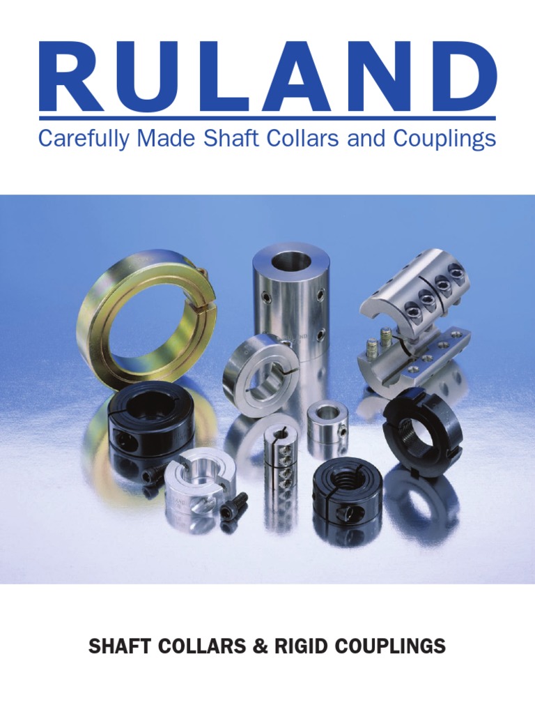 RULAND Collars | PDF | Screw | Machines