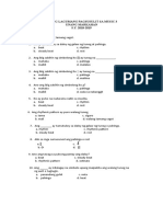 1st Periodical Test MAPEH 3