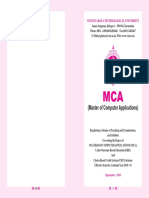 Mca Scheme Syllabus Cbcs PDF