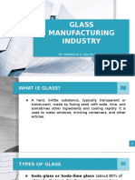 Glass Manufacturing Industry