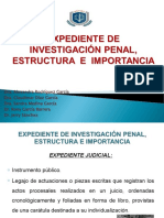 Seminario Expediente de Investigación Penal Definitivo