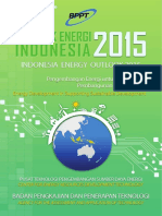 Outlook Energi Indonesia 2015: Pengembangan Energi untuk Mendukung Pembangunan Berkelanjutan