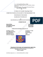 AUTOMATIC RAILWAY GATE CONTROLLER Report