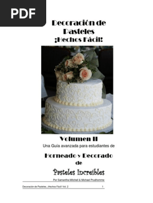 Moldes Proporcion De Masa Temp Y Tiemp Decoracion De Pasteles Pag 91 Pdf Crema Alimentos