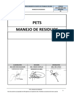 Sig-Prc-Pets-032 Manejo de Residuo