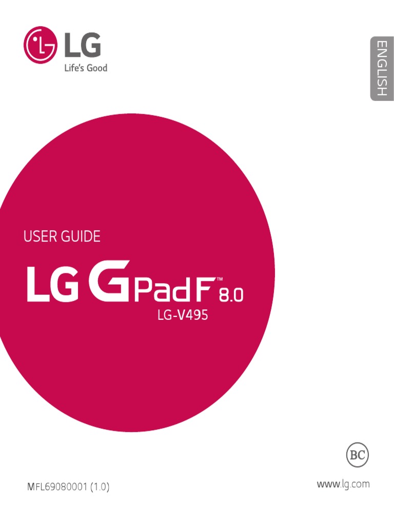 LG_GPadF_80_V495 | Usb | Bluetooth