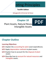 Lecture 8, 9 and 10 - Plant Assets, Natural Resources and Intangible Assets