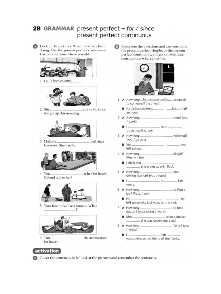 2B Grammar | PDF