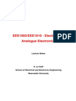 EEE1002 EEE1010 Lecture Notes