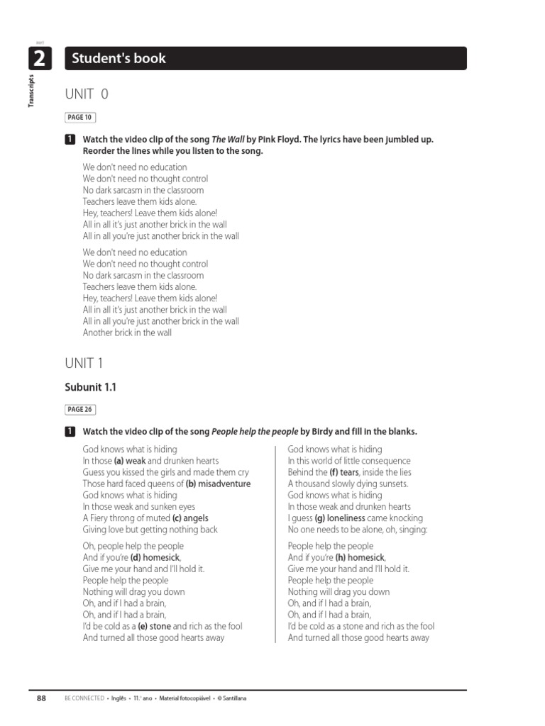 Transcripts Student's Book | PDF | Hip Hop Music