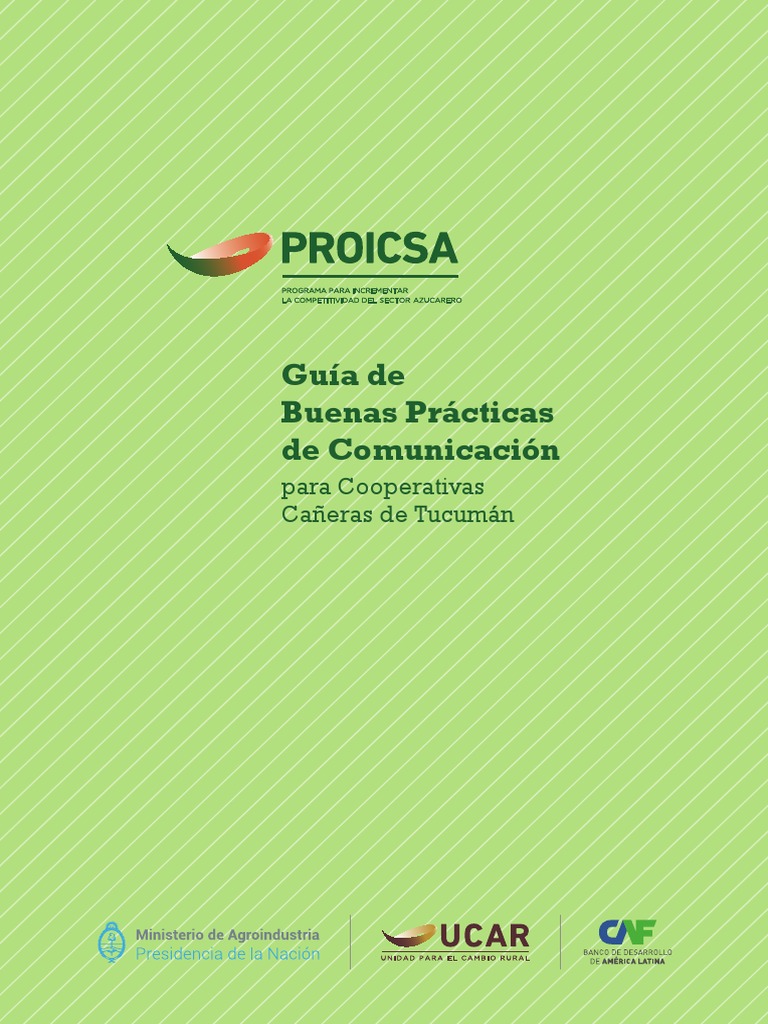 Guia de Buenas Practicas de Comunicacion para Cooperativas | Descargar ...