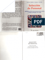 Selección de Personal Aplicacion Del Test de La Persona Bajo La Lluvia y Análisis Grafológico Del Relato2 PDF