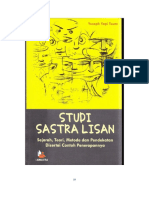 Teori-Teori Analisis Sastra Lisan Madzab PDF