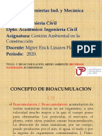 Bioacumulacion, Medio Ambiente, Recursos Naturales, Ecosistemas