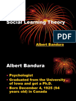 Psychology - ALBERT BANDURA