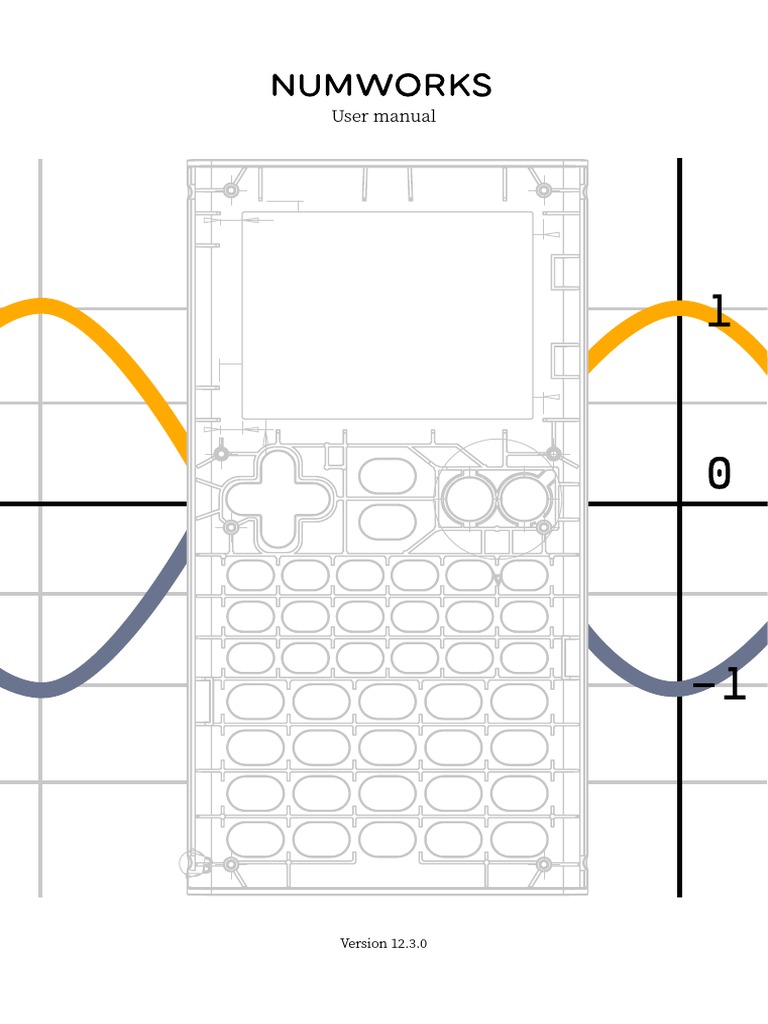 NumWorks Calculator User Manual | PDF | Matrix (Mathematics) | Function ...