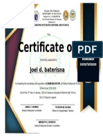 certificate-HONORS
