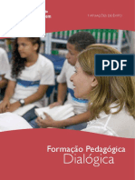 Formação Pedagógica Dialógica Caderno PDF