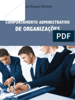 Livro - Comportamento Administrativo de organizações