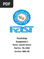 Applications of Psychology