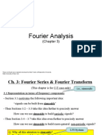 Fourier Analysis: (Chapter 3)