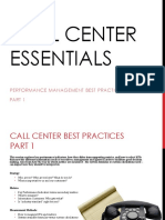 Call Center Best Practices 1 PDF