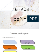 Imbuhan Awalan Pen