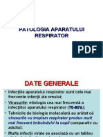 Patologia Aparatului Respirator