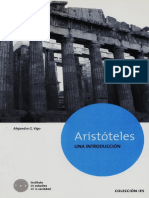 Alejandro Vigo Aristoteles Una Introduccion PDF