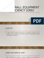 Overall Equipment Efficiency (OEE)