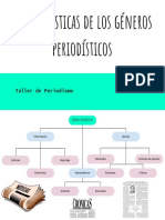 Características de Los Géneros Periodísticos PDF