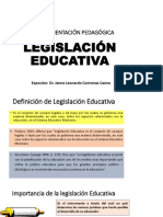 Lesgislacion Educativa Jaime Contreras PDF