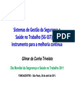 Trivelato, 2011 - Sistemas de Gestao de SST PDF