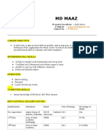 Maaz Resume