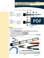 Armado de Patch Panel