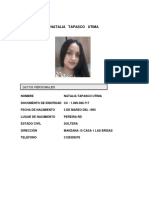 Hojja de Vida Natalia PDF