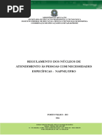 Regulamento NAPNE 2016