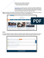Instructivo para Realizar Inscripcion PDF