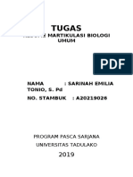 Tugas Biologi Umum An. Sarinah Emilia Tonio, S.PD