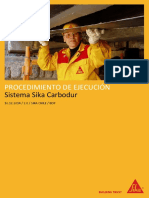 Concrete - CFRP Ejecucion Sika Carbodur PDF