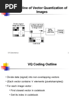 Outline of Vector Quantization of Images: S.R.Subramanya 1