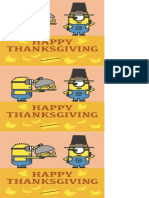 Minions Thanksgiving