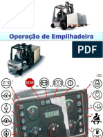 Operação de Empilhadeira - Comandos e Procedimentos Iniciais