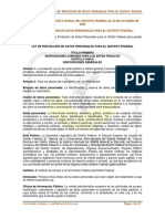 Ley de Protección de Datos Personales para Distrito Federal PDF