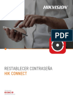 Reestablecimiento Contraseña Hikconnect PDF