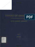 WWII 12th Army Group Report