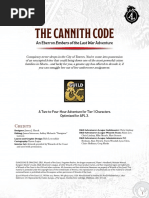 DDAL-ELW03 - The Cannith Code PDF