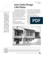 Passive Solar Design For The Home: Heat-Movement Physics